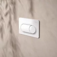 hansgrohe iFrame Original S fehér öblítőlap kétmennyiséges öblítéshez 66002450