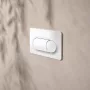 hansgrohe iFrame Original S fehér öblítőlap kétmennyiséges öblítéshez 66002450