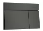 Hansgrohe iFrame Element E nyomólap dual öblítéshez, szálcsiszolt fekete króm 66003340