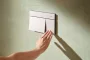 Hansgrohe iFrame Element E nyomólap dual öblítéshez, matt fehér 66003700