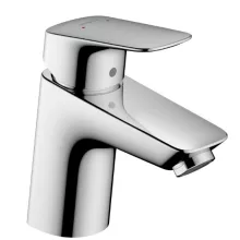   Hansgrohe Logis egykaros mosdócsaptelep 70, Push-Open lefolyógarnitúrával, króm 71077000
