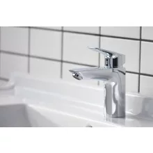   Hansgrohe Logis egykaros mosdócsaptelep 100, automata lefolyógarnitúrával, króm 71100000