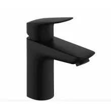   Hansgrohe Logis álló mosdó csaptelep automata lefolyógarnitúrával, EcoSmart, matt fekete 71100670