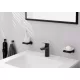 Hansgrohe Logis 100 víztakarékos mosdó csaptelep lefolyógarnitúra nélkül, matt fekete 71101670
