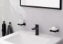 Hansgrohe Logis 100 víztakarékos mosdó csaptelep lefolyógarnitúra nélkül, matt fekete 71101670