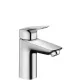 Hansgrohe Logis 100 mosdó csaptelep, Push-Open lefolyógarnitúrával, króm 71107000