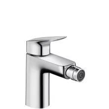   Hansgrohe Logis 100 bidécsaptelep automata lefolyógarnitúrával, króm 71200000