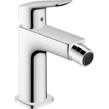   Hansgrohe Logis egykaros bidécsaptelep 110 Fine, automata lefolyógarnitúrával, króm 71201000