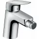 Hansgrohe Logis bidécsaptelep 70 automata lefolyógarnitúrával, króm 71203000