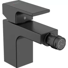   Hansgrohe Vernis Shape egykaros bidécsaptelep automata lefolyógarnitúrával matt fekete 71211670