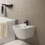 Hansgrohe Vernis Blend Egykaros bidé csaptelep fém automata lefolyógarnitúrával, matt fekete 71218670