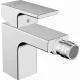 Hansgrohe Vernis Shape Egykaros szögletes bidé csaptelep fém automata lefolyógarnitúrával 71219000