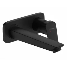   Hansgrohe Logis egykaros falsík alatti mosdó csaptelep 19,5 cm-es kifolyóval, matt fekete 71220670
