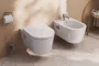 Hansgrohe Neovis Q bidécsaptelep modern króm kialakítással és push-open lefolyógarnitúrával.
