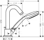 Hansgrohe Logis 3-lyukú kádcsaptelep 71310000