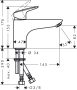 Hansgrohe Logis Monotrou kádcsaptelep 71311000
