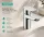 Hansgrohe Neovis Q egykaros mosdócsaptelep 70 push-open lefolyógarnitúrával, króm kivitelben.