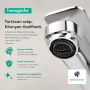 Hansgrohe Neovis Q 70 egykaros mosdócsaptelep push-open lefolyógarnitúrával, króm 71346000