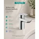 Hansgrohe Neovis Q hidegindítású egykaros mosdócsaptelep 100 push-open lefolyógarnitúrával, króm kivitelben.