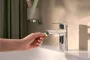 Hansgrohe Neovis Q  Hidegindítású egykaros mosdócsaptelep 100 push-open lefolyógarnitúra nélkül, króm 71353000