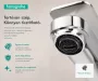 Hansgrohe Neovis Q mosdócsaptelep modern króm kialakítással és fém lefolyógarnitúrával.