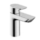 Hansgrohe Neovis Q egykaros mosdócsaptelep 100 fém push-open lefolyógarnitúrával, króm kivitelben.