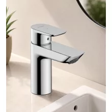   Hansgrohe Neovis Q Egykaros mosdócsaptelep 100 CoolStart fém push-open lefolyógarnitúrával 71357000