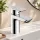 Hansgrohe Neovis Q 100 CoolStart egykaros mosdócsaptelep fém push-open lefolyógarnitúrával, króm, 71357000