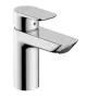 Hansgrohe Neovis Q hidegindítású egykaros mosdócsaptelep 100 fém push-open lefolyógarnitúrával, króm kivitelben.