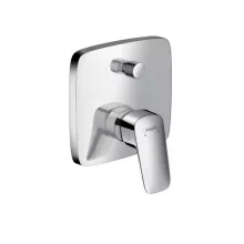   Hansgrohe Logis Egykaros kádcsaptelep iBoxhoz, biztonsági kombinációval, króm 71407000