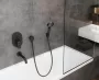 Hansgrohe Vernis Blend Kádtöltő matt fekete 71420670