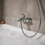 Hansgrohe Vernis Blend egykaros kádcsaptelep falsíkon kívüli szereléshez króm 71440000