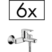   Hansgrohe Vernis Blend egykaros kádcsaptelep falsíkon kívüli szereléshez, projekt csomag (6db kádcsaptelep) króm 71447000