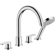  Hansgrohe Vernis Blend 4 lyukú peremre szerelhető kádcsaptelep króm 71456000