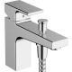 Hansgrohe Vernis Shape egykaros kád- és zuhanycsaptelep Monotrou, 2 féle átfolyási sebességgel, biztonsági kombinációval króm 71464000