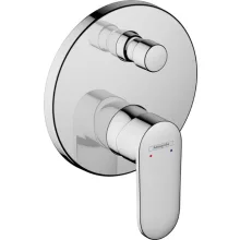   Hansgrohe Vernis Blend egykaros kádcsaptelep falsík alatti szereléshez, beépített biztonsági kombinációval króm 71467000