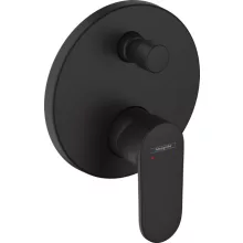   Hansgrohe Vernis Blend egykaros kádcsaptelep falsík alatti szereléshez, beépített biztonsági kombinációval matt fekete 71467670