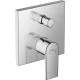 Hansgrohe Vernis Shape egykaros kádcsaptelep falsík alatti szereléshez, beépített biztonsági kombinációval króm 71469000