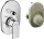 Hansgrohe Vernis Shape Egykaros falsík alatti kádcsaptelep készlet 71472000