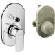 Hansgrohe Vernis Shape Egykaros falsík alatti kádcsaptelep készlet 71472000