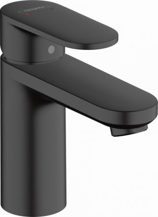 Hansgrohe Vernis Blend Egykaros mosdócsaptelep 100, automata lefolyógarnitúrával matt fekete 71551670