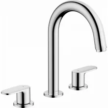   Hansgrohe Vernis Blend 3 lyukú mosdócsaptelep automata lefolyógarnitúrával króm 71553000