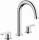 Hansgrohe Vernis Blend 3 lyukú mosdócsaptelep automata lefolyógarnitúrával króm 71553000