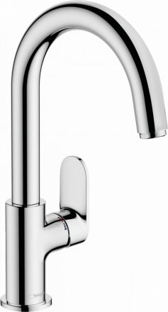 Hansgrohe Vernis Blend Egykaros mosdócsaptelep elforgatható kifolyóval és automata lefolyógarnitúrával króm 71554000