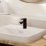 Hansgrohe Vernis Blend Egykaros mosdócsaptelep 70, lefolyógarnitúra nélkül matt fekete 71558670