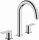 Hansgrohe Vernis Shape 3 lyukú mosdócsaptelep automata lefolyógarnitúrával króm 71563000