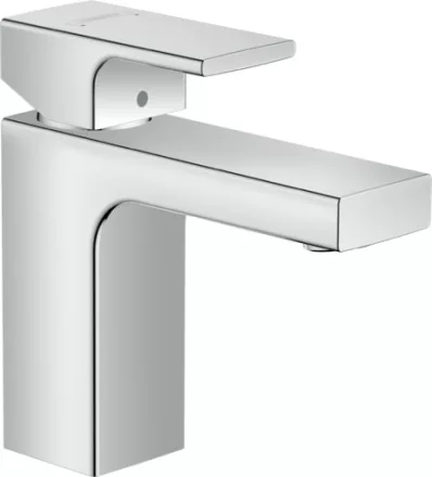Hansgrohe Vernis Shape Egykaros mosdócsaptelep 100, fém automata lefolyógarnitúrával króm 71568000