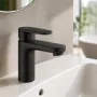 Hansgrohe Vernis Blend Egykaros mosdócsaptelep 100, lefolyógarnitúra nélkül matt fekete 71580670