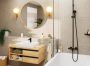 Hansgrohe Vernis Blend Egykaros mosdócsaptelep 100, lefolyógarnitúra nélkül matt fekete 71580670