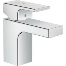   Hansgrohe Vernis Shape egykaros mosdócsaptelep 70, CoolStart, automata lefolyógarnitúrával króm 71593000